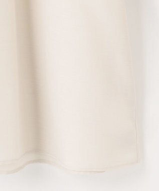 自由区 L 【洗える】シアーエンブロイダリープルオーバー ブラウス ベージュ