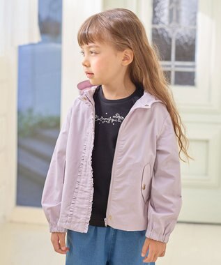 ANY KIDS ガーリー マウンテン パーカー ラベンダー