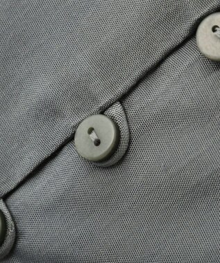 CRAFT STANDARD BOUTIQUE インド製 ボリュームスリーブブラウス Gray