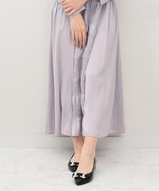 Bridget Birkin 【Bridget Birkin】ビジューリボンバレエレインパンプス ブラックエナメル