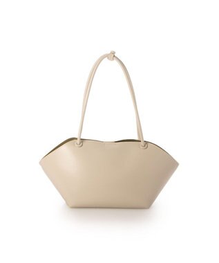 UNBILLION カシュカシュ cachecache / 横長バスケット型2wayトートバッグ アイボリー