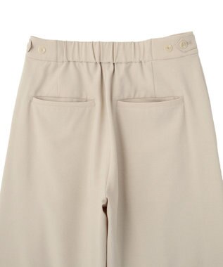 Green Parks イージーケアキュロットパンツ Light Beige