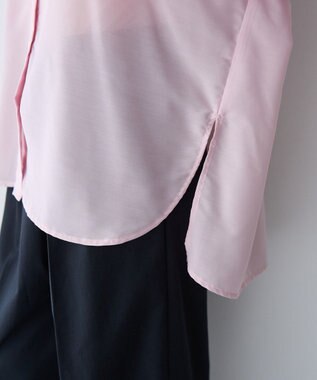 YECCA VECCA バック釦シアーシャツ Pink