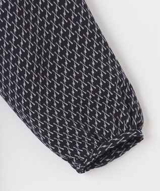 J.PRESS LADIES L Geometric Print カットソー ネイビー系5