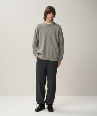 LAMBS WOOL | クルーネックセーター - UNISEX / ATON | ファッション