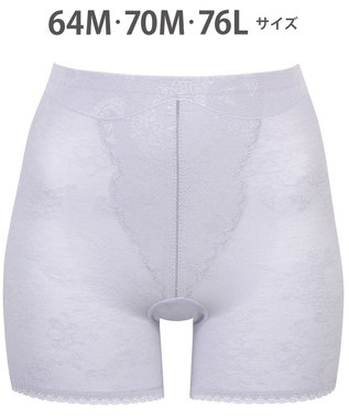 WACOAL ガードル 綿混ソフトガードル 通気性がよい(本体) おなかやさしくサポート 一枚ばき可能 ショート丈 【EverChic】 レディース GRC330 /ワコール