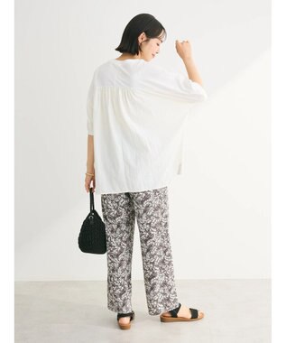 Green Parks ナイロンドッキングカットチュニック White