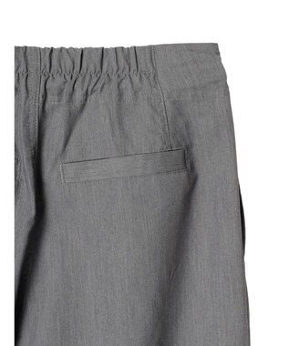 Green Parks ・ＥＬＥＮＣＡＲＥ　ＤＵＥ　センターシームタックパンツ Gray