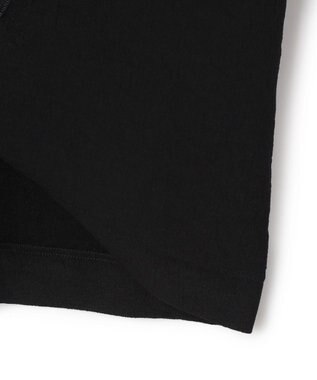 BEIGE， BROOM / スウェット風ライトフォルムプルオーバー Black