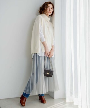 23区 キルティングチェーン ショルダー バッグ ブラウン系