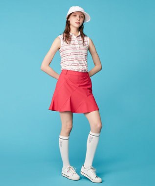 23区GOLF 一押しスカート【WOMEN】ASKIN フリルスカート UVケア 多機能で見た目も華やか ピンク系