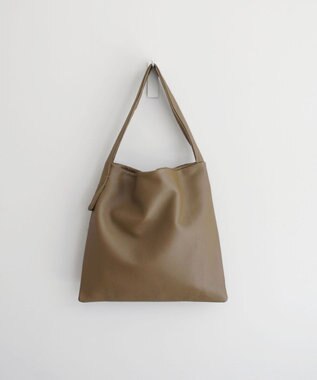 TIDEWAY PUF ワンハンドルトートL モカ