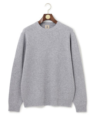 J.PRESS MEN 【WEB限定】クルーネックニット ライトグレー系