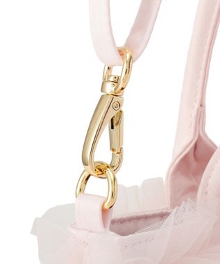 Maison de FLEUR チュールフリルローズ２Ｗａｙバッグ Pink