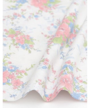 Wing 【パジャマ】　長袖・長ズボン　綿100%　天竺素材　花柄　ウイング／ワコール　EP7083 ピンク