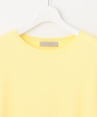 UNFILO L 【接触冷感/UVケア/抗菌防臭】スゴ機能 コンパクトニットT イエロー