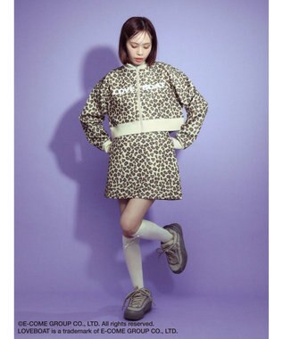 Green Parks ■別注　ＬＯＶＥ　ＢＯＡＴ　ショートトラックジャケット Leopard