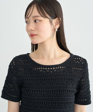 earth music&ecology クロエシェボディニットスーツ Black