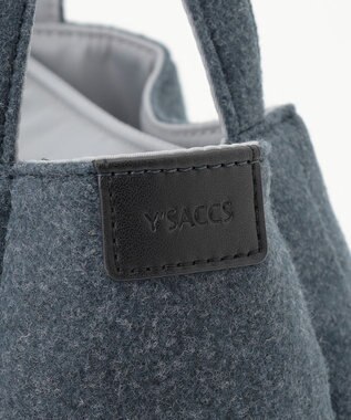 Y'SACCS フェルトトート　SSサイズ ダークグレー