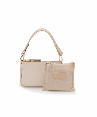 TOPKAPI 【Breath TOPKAPI】【TOPKAPI × 藤本美貴さんコラボ】スコッチグレイン サブバッグ付きミニバッグ/撥水