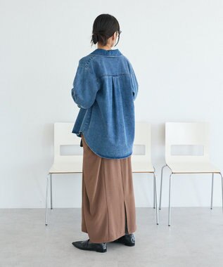CRAFT STANDARD BOUTIQUE ワークシャツブルゾン Indigo