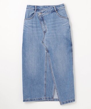 GRACE CONTINENTAL タイトデニムスカート インディゴ