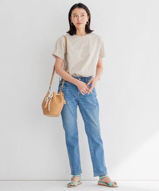 23区 【CLASSY.6月号掲載】ロープバケツ バッグ キャメル系