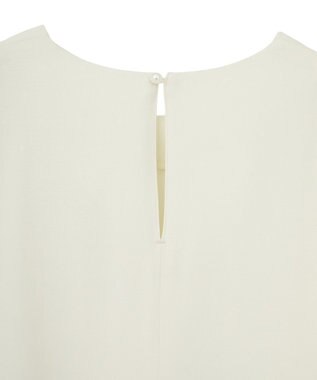 AMERICAN HOLIC DOTジャガードティアードブラウス Ivory