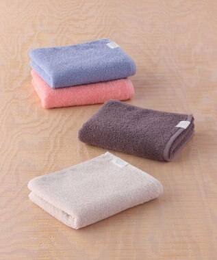 UCHINO 速乾からり フェイスタオル　4枚セット ミックス