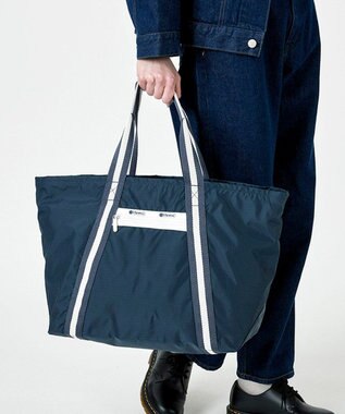 LeSportsac E/W EVERYDAY TOTE/スペクテイターディープブルー スペクテイターディープブルー