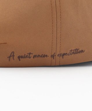 自由区 【カタログ掲載】エンブロイダリー キャップ モカ