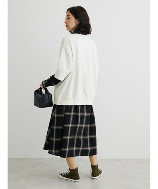 Green Parks ミニ裏毛ロゴトレＴｅｅ Off White