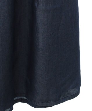 CRAFT STANDARD BOUTIQUE やわらかデニムタックワイドフレアパンツ Indigo