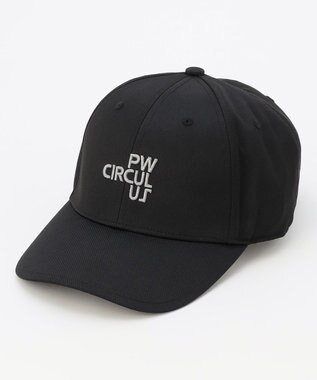 PW CIRCULUS 【UNISEX】3D刺繍 ベーシックキャップ ゴルフ ブラック系