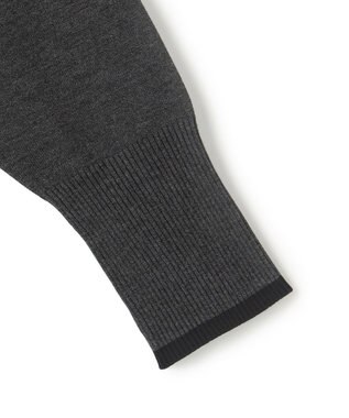 UNFILO 【野呂佳代さん着用】マイビューティニット Ｖネックワンピース チャコール