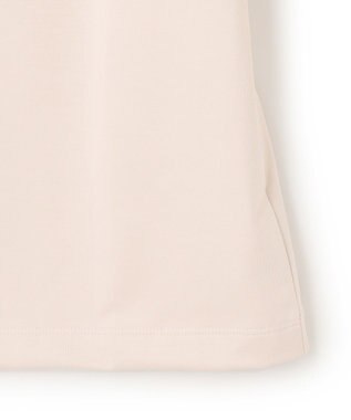 ICB 【洗える】 スーペリアジャージー Uネックカットソー ピンクベージュ系