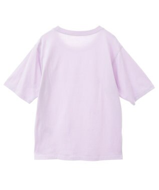 Green Parks 箔プリントフェミニンロゴＴシャツ Purple