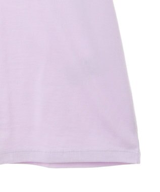 Green Parks 箔プリントフェミニンロゴＴシャツ Purple