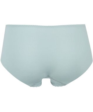 Wing ショーツ 【後ろ姿きれいブラ】 KB2719とペア フリーカッティングでアウターにひびきにくい(裾) やさしいフィット感 はきこみ丈あさめ KF2919 ウイング／ワコール ターコイズ