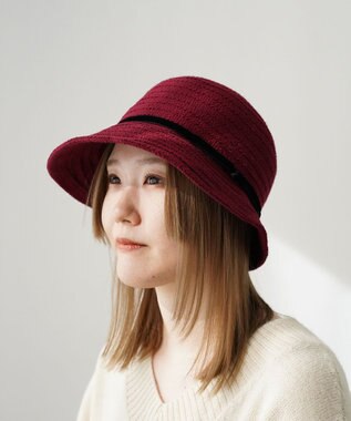 石田製帽 ベルベットリボン ブルトン