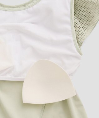 San-ai Resort（三愛水着楽園） アシンメトリートップス水着　9M【San-ai Resort（サンアイリゾート） グレー