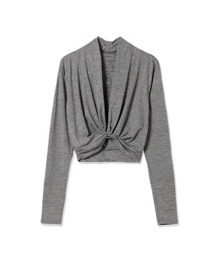 Chacott Chacott BALANCE ドライストレッチカシュクール グレー杢