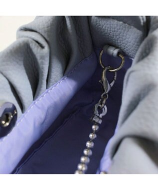 ROOTOTE 6467【直営店限定:ミニショルダー】LT.ベビールー.リボンノット-A 04：フォグブルー