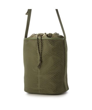 UNBILLION カカトゥ kakatoo / メッシュバゲットショルダーバッグ カーキ