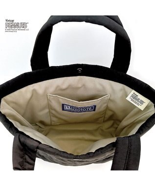 ROOTOTE 8414【スヌーピー】IP.デリ.キルト.ピーナッツ-9X 01：ブラック