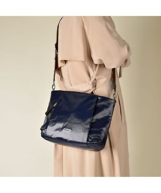 LA BAGAGERIE コーティングキャンバス 2WAYショルダーバッグ