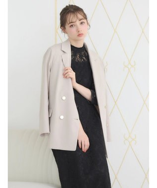 earth music&ecology 総レースワンピース Black