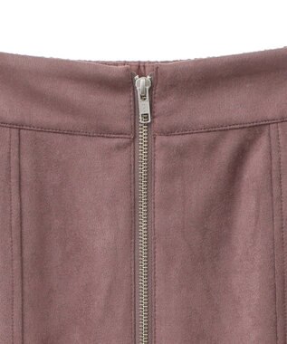 Green Parks ・ＥＬＥＮＣＡＲＥ　ＤＵＥ　スエードポンチＺＩＰスカー Pink