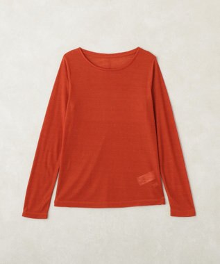 earth music&ecology シアープルオーバー Orange