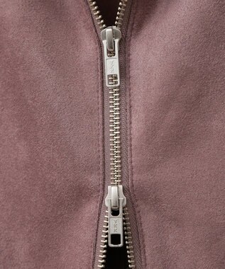 Green Parks ・ＥＬＥＮＣＡＲＥ　ＤＵＥ　スエードポンチＺＩＰスカー Pink